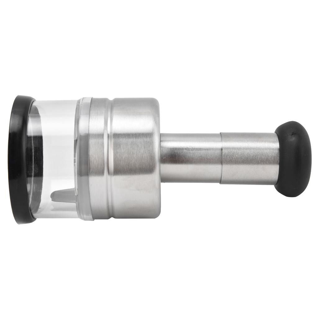 Multifunkční ruční kráječ cibule z nerezové oceli, sekáček na cibuli, lis na česnek