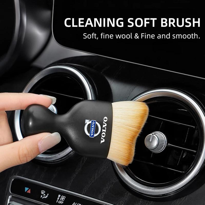 Car Interior Cleaning Soft Brush Tool Dust Remover For Volvo XC40 XC90 V40 V90 V60 XC60 S80 S60 S90 C40 V70 XC70 Car accessories