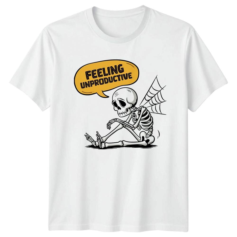 Feeling Unproductive TShirt Procrastination Humor Gift For Him And Her S