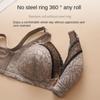 Women's Bra Gathered Anti-steel Ring Thin Section Bra Sexy Large Size Comfortable Women's Underwear Top