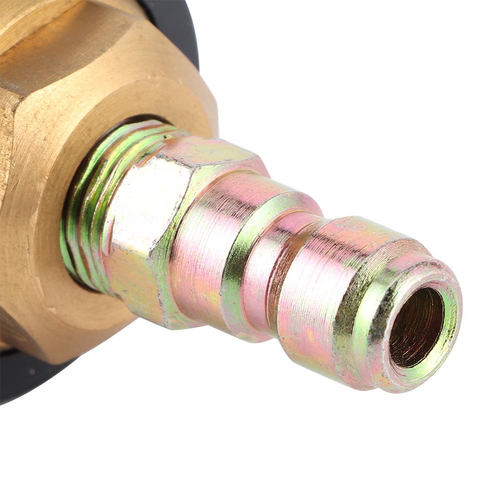High Pressure Washer Nozzle 3600PSI 1Celsius4in Rotating Spray Tip Quick Connect Cleaning Tool