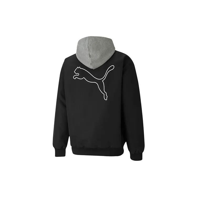 PUMA Jackets Men's Black Hooded Moderate Other (Unisex) Jackets 587153 01