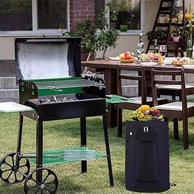 Propane Gas Tank Cover with Storage Pocket Gas Cylinder Cover UV and Weather Resistant Oxford Cloth for Trailer Grills Outdoor