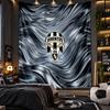 Arazzo da Appendere a Parete Tessuto Stampato Juventus FC per Soggiorno Camera da Letto Decorazione per la Casa