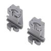 2PCS Dishwasher Rack Fixing Clips Tine Row Clips Fit for LG Dishwasher MEG64438801