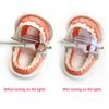 Espejo Dental LED Antivaho Gafas de Cuidado Bucal Con Luz Herramienta de Dentista Para Examen y Limpieza