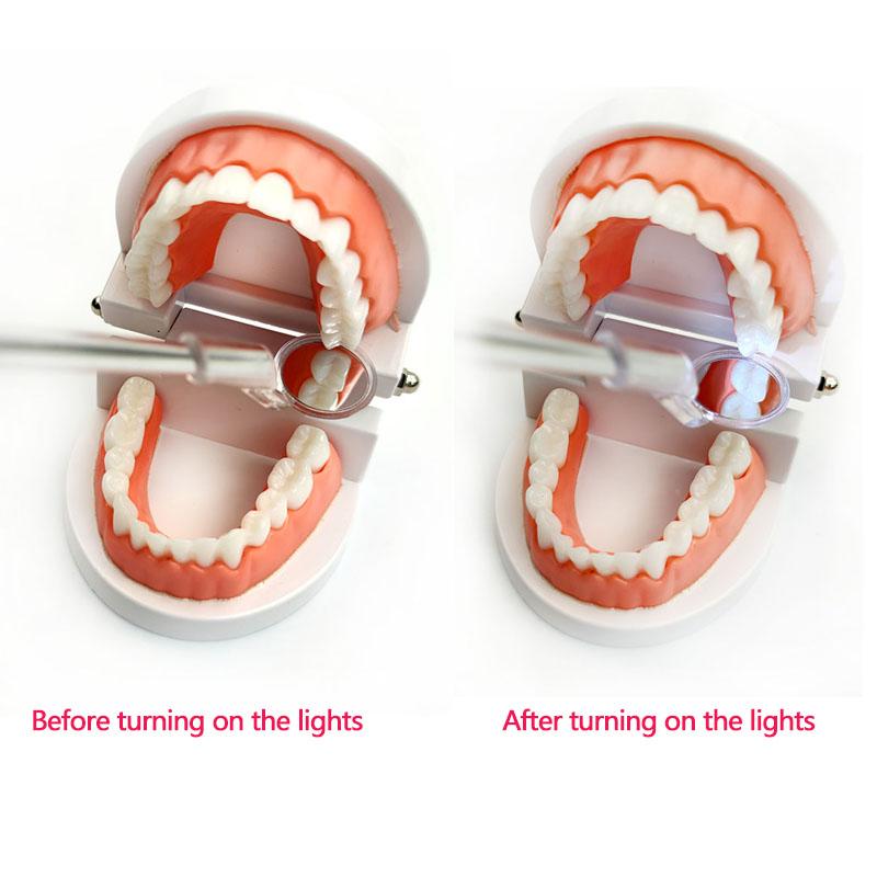 Espejo Dental LED Antivaho Gafas de Cuidado Bucal Con Luz Herramienta de Dentista Para Examen y Limpieza