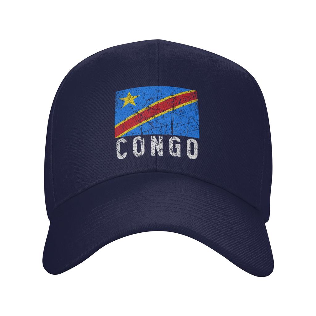 Republic Of Congo Congolese Flag Baseball Caps Accessories Leisure  Trucker Hat For Unisex Travel Headewear  Gift