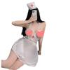 Sexy lingerie breast leakage nurse uniform large size chef girl cosplay backless nightclub free from pure desire