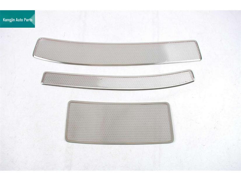 Ideal 25 I8 Silver Steel Interior Front Hood & Four Door Speaker Covers