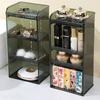 Vertical Makeup Shelf Transparent Jewelry Display Stand Lipstick Storage Box  Lipstick