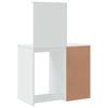 Makeup Table with LED Lights White 90 X 42 X 132.5 Cm