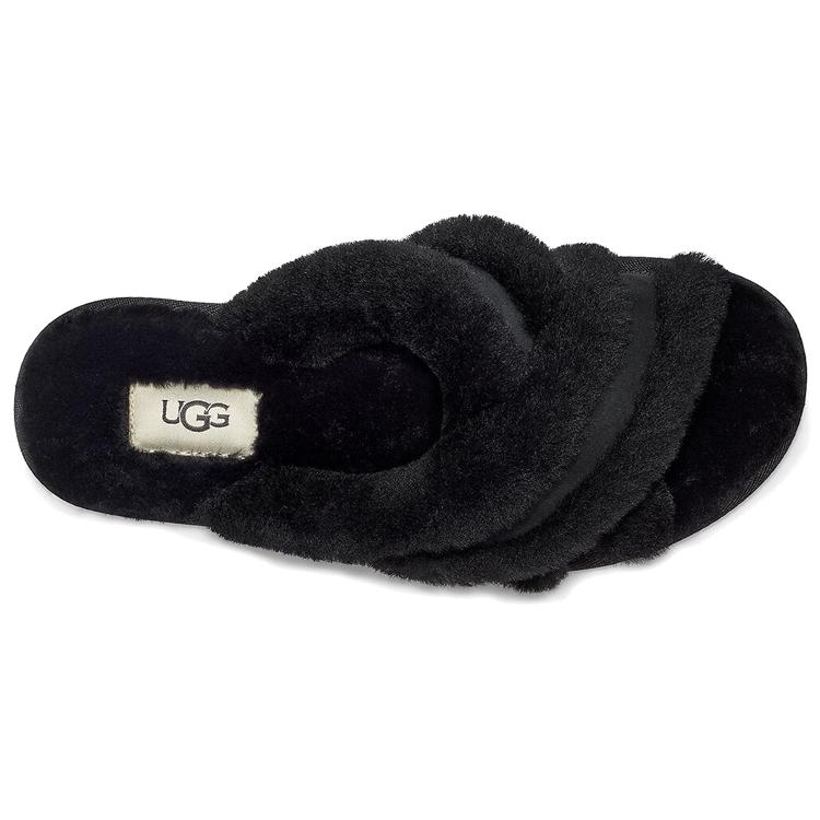 UGG Scuffita Lammfell Hausschuhe 1123572-BLK