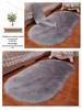 Australian Imitation Wool Long Pile Rug for Living Room, Bedroom, or Bay Window
