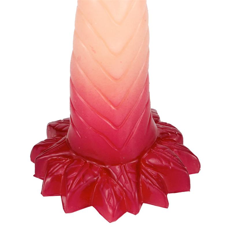 Mysterious Snake New Super Simulation Makeup Phallus Shaped Anal Plug Gradient Color Fake Penis Female Masturbator