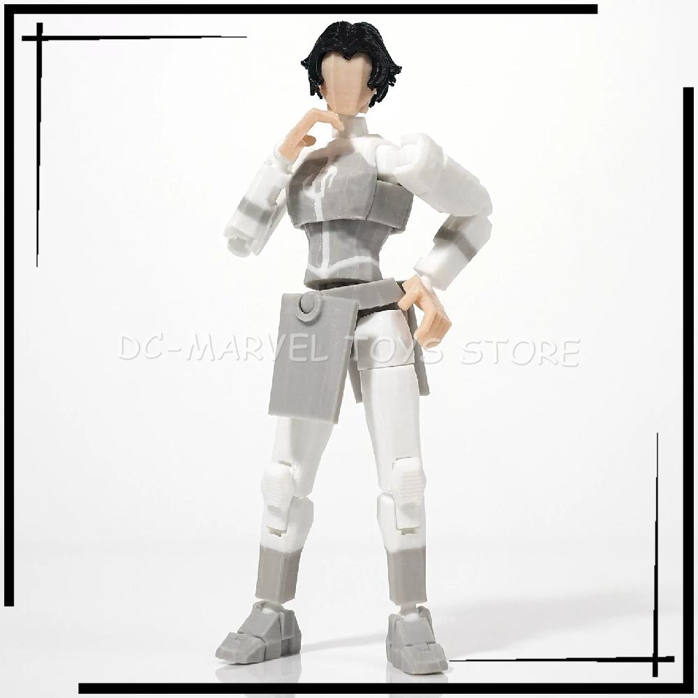 New 3d Printed Invincible Boy Anissa Wolf Cut Mark Light Blue Mark Stripe Mark Dummy13 T13 Multi-Jointed Action Figure Toys