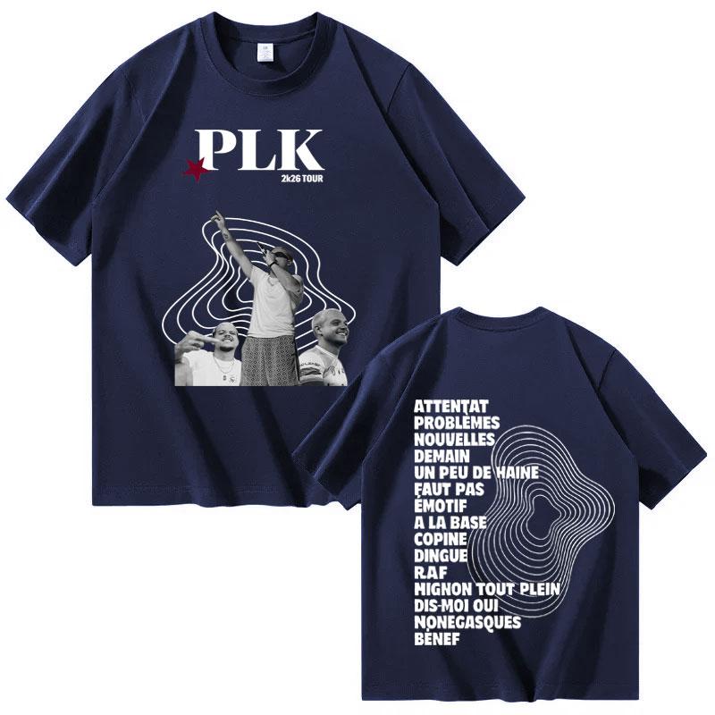 Rapper PLK 2026 Graphic Tshirt Men Women Clothes Fashion Pop Music Tshirts Casual Cotton Cozy Short Sleeves T Shirts Streetwear