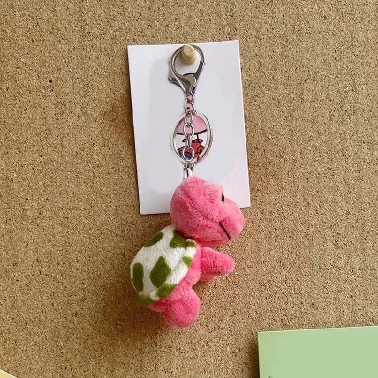 Cartoon Plüsch Schildkröte Schlüsselanhänger Niedlicher Anhänger Schlüsselring Hängendes Ornament Schlüsselhalter