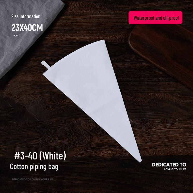 MDNG 16-Inch Thickened Cotton Piping Bags (3-Pack)