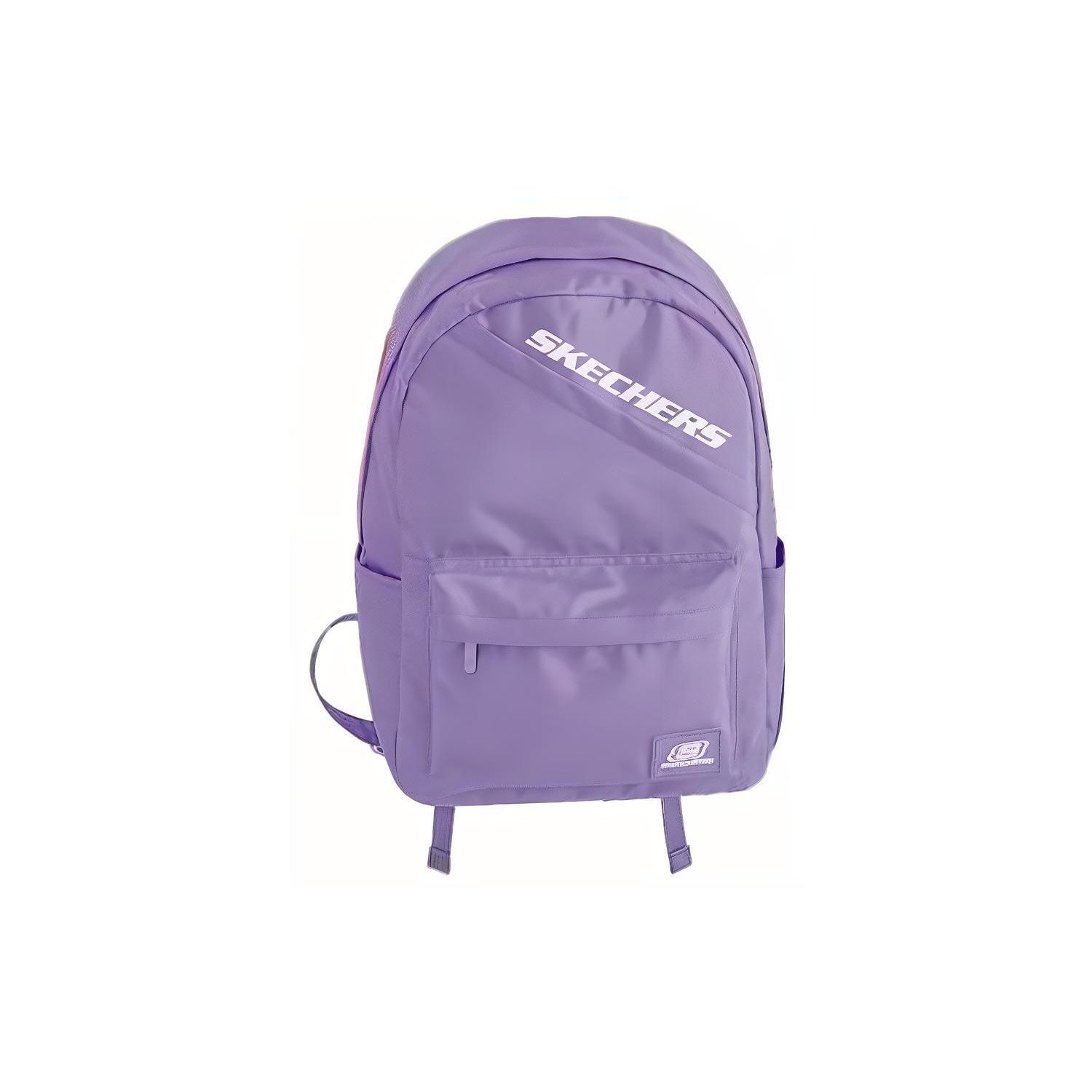 Skechers Simple Classic Zipper Closure Lightweight Fabric Backpack Unisex Backpack Purple L422U207-00KC Purple