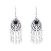 Retro Earrings Women's Ethnic Style Fringed Earrings Xinjiang Ancient Style Earrings Festival Scenic Accessories
