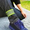 Compacts Reflective Nylon Wristband Safety Wrist Strap for Night Running Runner Cyclist Features Quick Releases Buckles