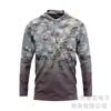 Mens Quick-Dry UV Protection Fishing Jacket With Hood Camouflage Outdoor Long Sleeve Sunproof Coat