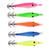 5pcs Durable Sleeve  Fish Squid Fish Baits Luminous Hooks Fishing Accessory