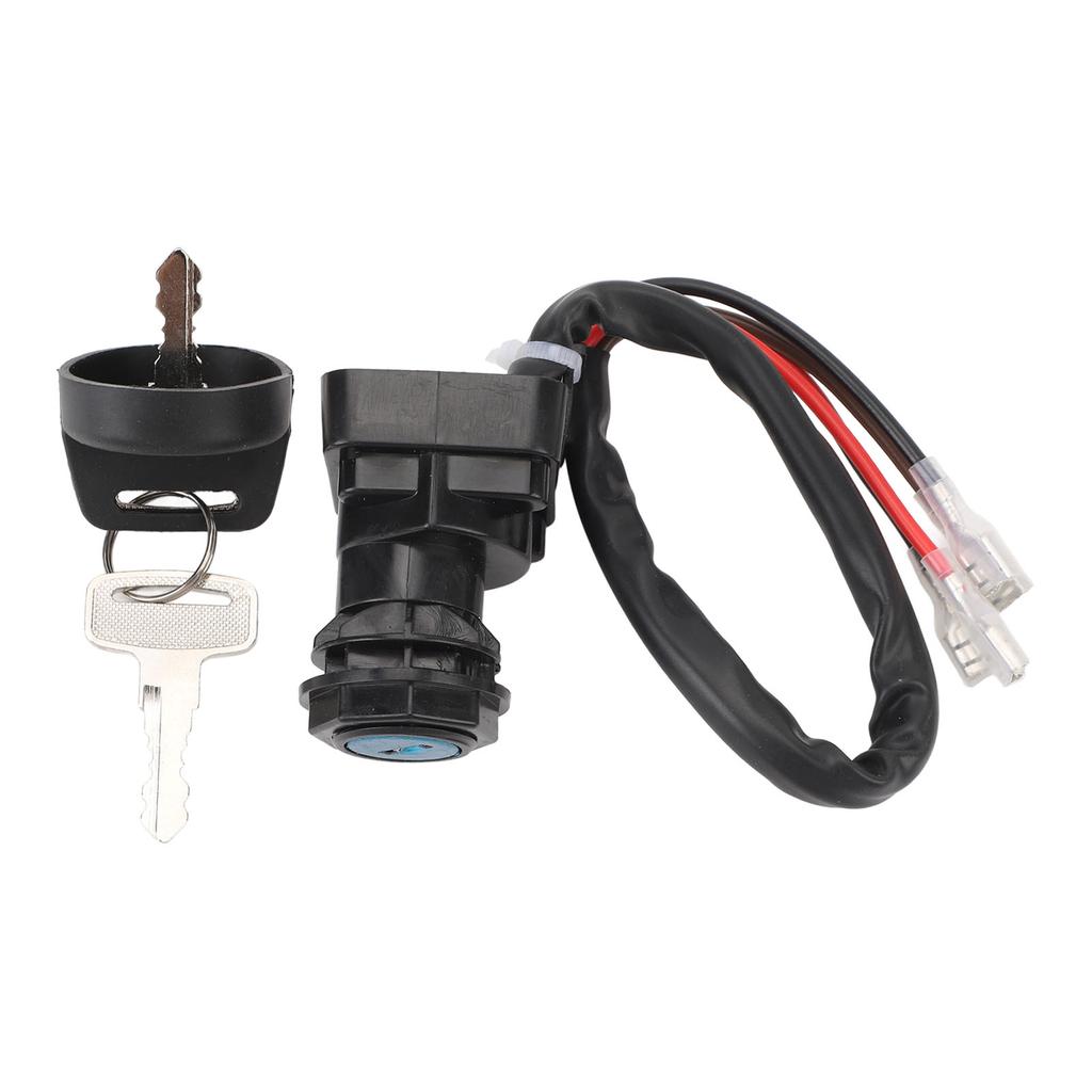 ATV Ignition Key Switch 4 Pin Enhanced Performance Ignition Starter Switch with Keys Replacement for Polaris Xplorer