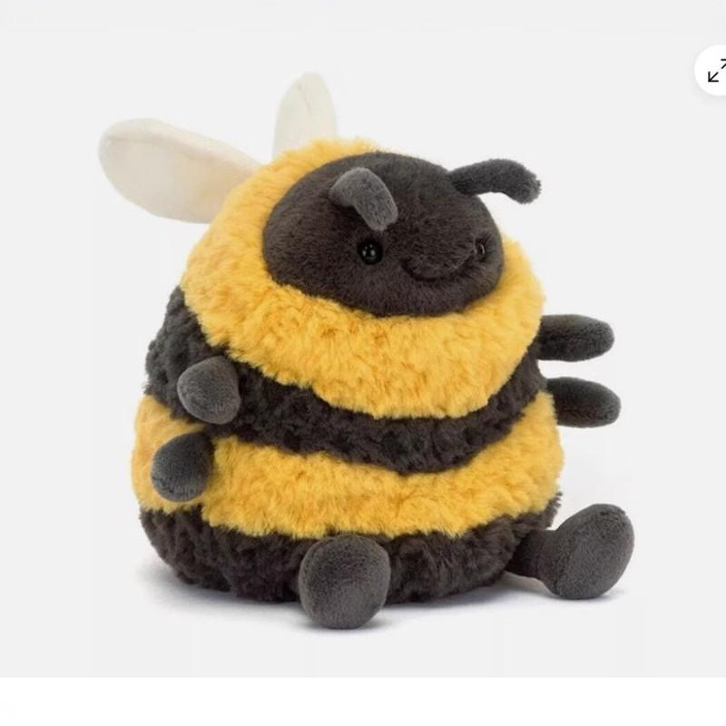 Adorable peluche de printemps Albee Bee pour enfants Super douce, câline et mignonne Éléphant, Cadeau parfait de peluche apaisante