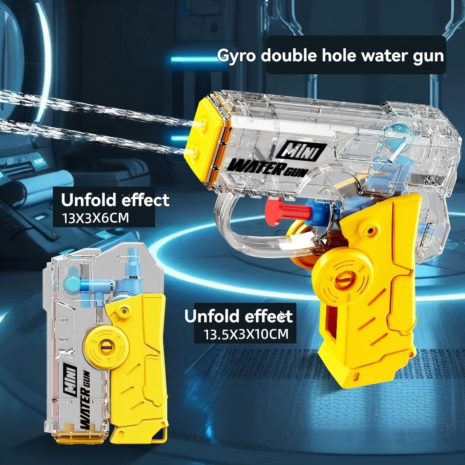 

Summer Shooting Water Gun, Mini Spinning Fold Water Gun, Shooting Toy, Beach Outdoor Fight Fun Toys For Boy And Girl