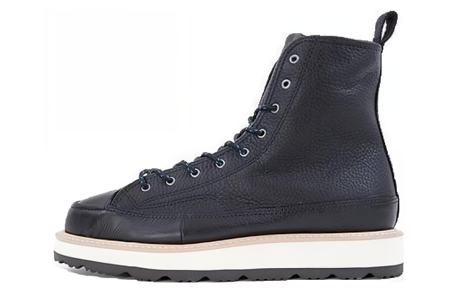 Converse Chuck Taylor All Star Crafted Hi  Черный Светлый Олень  162355c 35.5