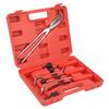 8PCS Drum Brake Puller Tool Kit Universal 45 Steel Oxidation Chromate Coating with Storage Box