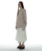 PARTIMENTO WOMEN Heavy Cutout Cable Knit Crew Neck_Ivory