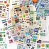 2 Sheets Junk Journal Collage Decoration Scrapbook Diary Cute Decals Kawaii Japanese Childhood Memories Die Cut Adhesive Sticker