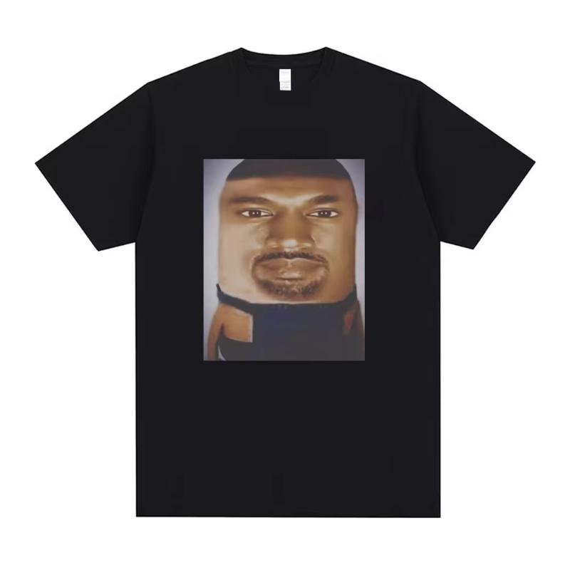 Rapper Kanye West Minye Funny Meme T Shirt Men Women Hip Hop Vintage Oversized Tshirt Men's Casual Cotton Short Sleeve T-shirts