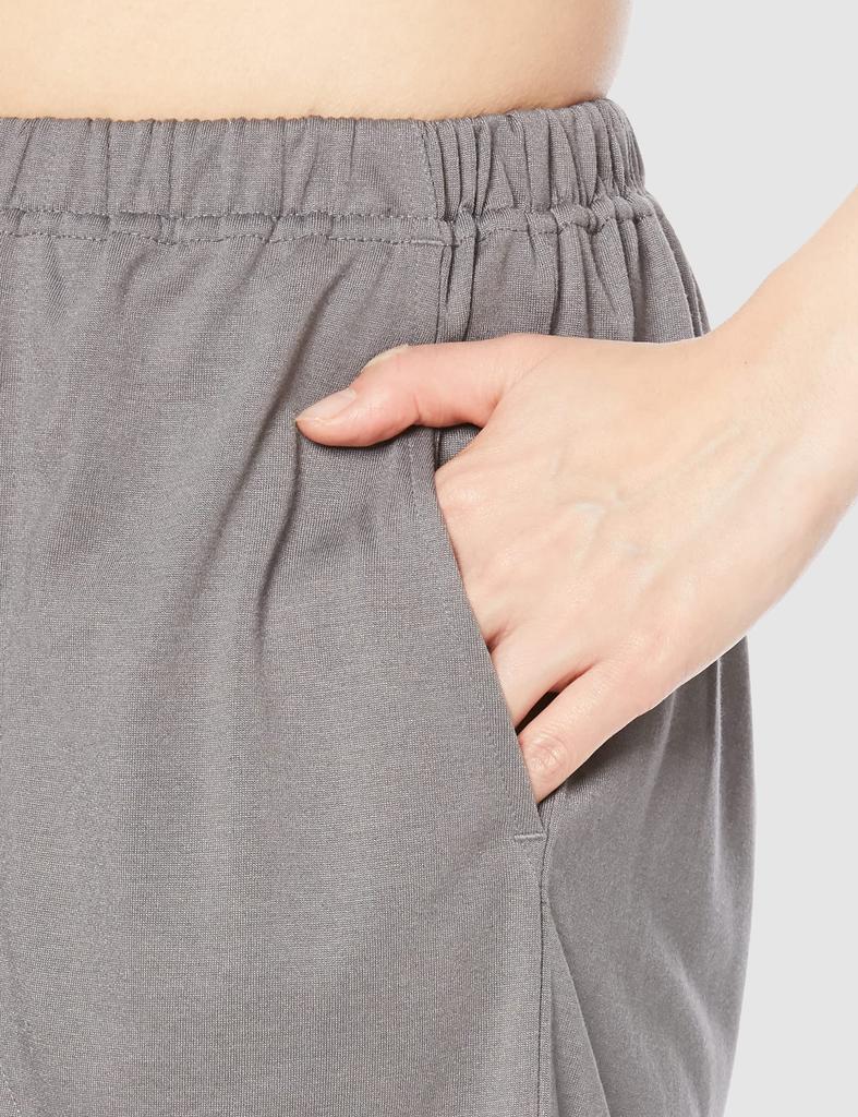 Gunze Tuche Yellow French Sleeve Shorts In Collaboration with Terao Macaron Jersey Women's Loungewear, Natsumi, (Polyester Jersey)