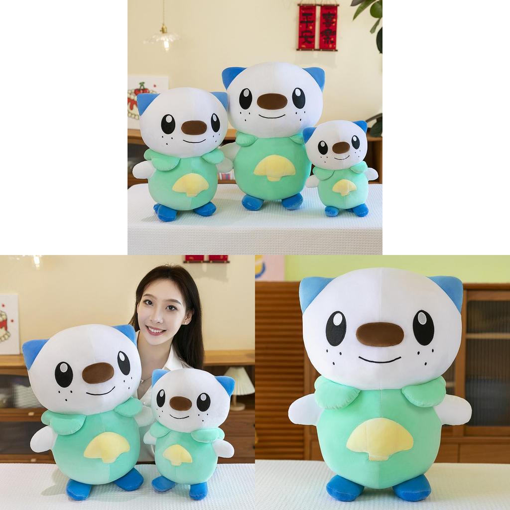 Water Otter Plush Toy Cartoon Collectible With Pp Cotton For Kids And Giftgiving