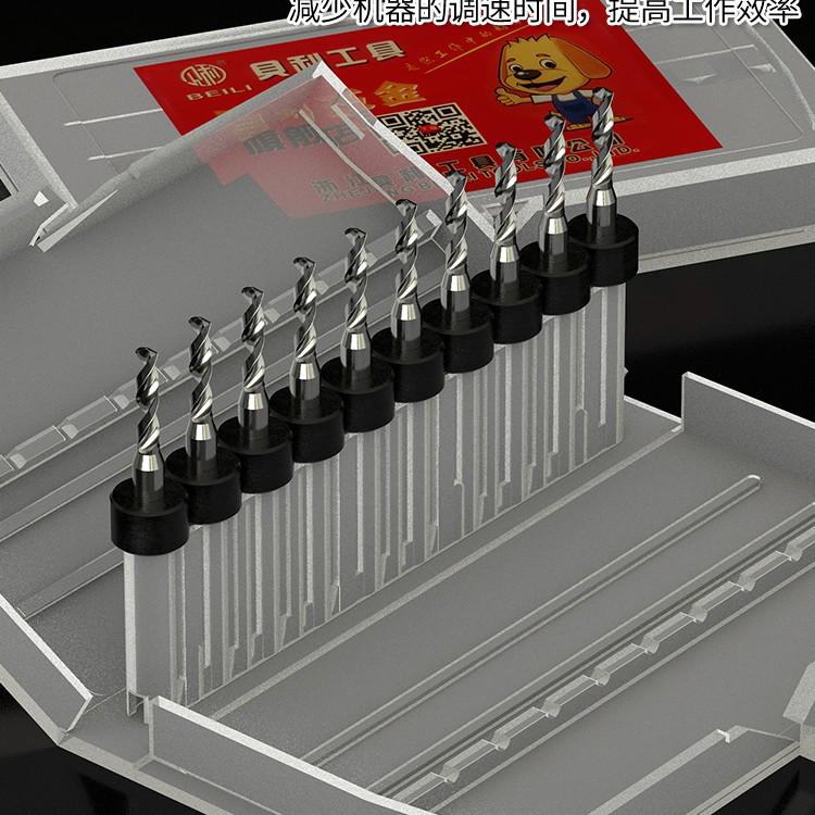 PCB Tungsten Steel Micro Twist Drill Set, 0.2-3.0mm, Fixed Shank