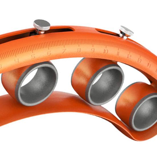 Rozciągacz palców do gitary Obrotowy Regulowany Gładka powierzchnia Poprawia elastyczność Przenośny Trening palców Uniwersalny