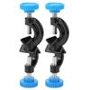 5 Pack Aluminum Alloy Lab Stand Clamp Holder 21mm Rod Diameter 18mm Rod Diameter Right Angle Clamp Holder Right Angle Design