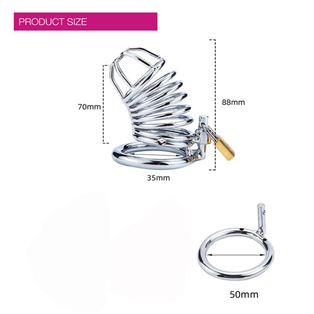 Male Chastity Devices Cock Cage Removable Base Ring Adult Sex Toy for Men Penis Exercise Lock Ring  Chastity Device Toys