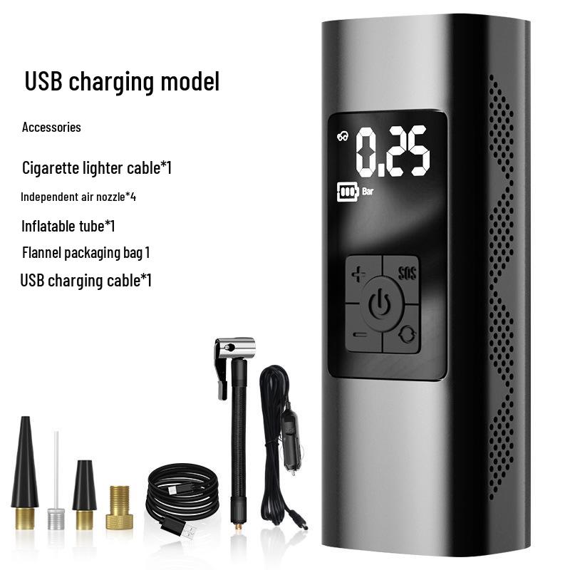 Smart Wireless Portable Tire and Bicycle Pump