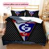 Górnik Zabrze Set Copripiumino con Fantasia Decorazione per la Casa Regalo (1 * copripiumino + 2 * federe senza imbottitura)