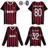 0910 AC Milan Maldini пам'ятна домашня футболка ретро Beckham Kaka
