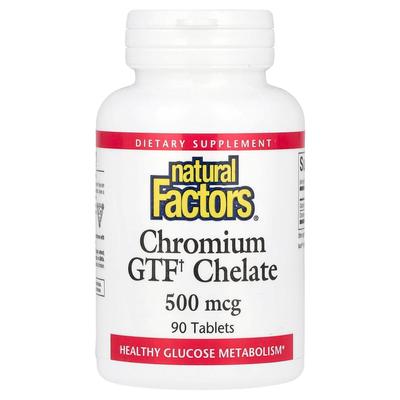 Chromium GTF Chelate 500mcg 90 Tablets