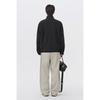 Customellow Black High Neck Light Jacket C9uam26113bkx