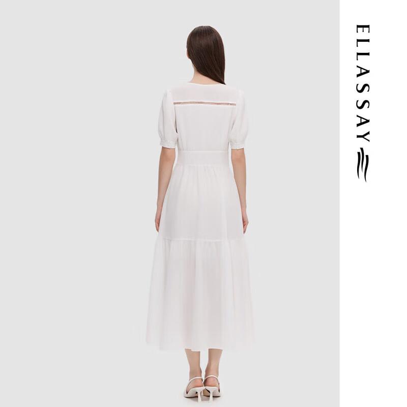 ELLASSAY French Gentle Short Sleeve Dress EWD352Y05000