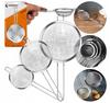 Set Of 3 Kitchen Strainers Of Different Sizes