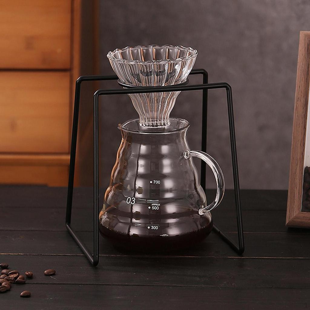 Kaffee-Dripper-Ständer mit wiederverwendbarem Filterhalter für Partys und Cafés